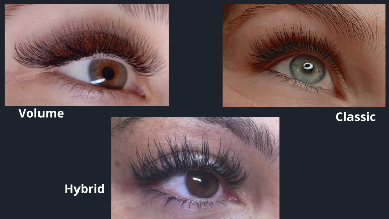 Volume Vs Classic Vs Hybrid What Type Of Lash Extensions Should I Get Lashbrow Artist 